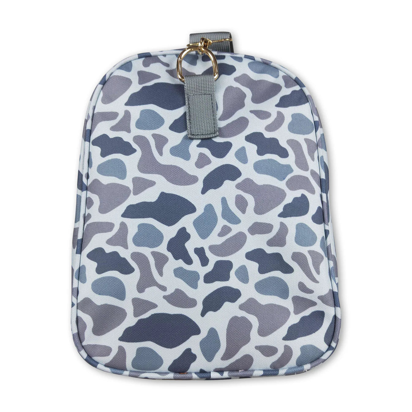 Grey camo duffel bag