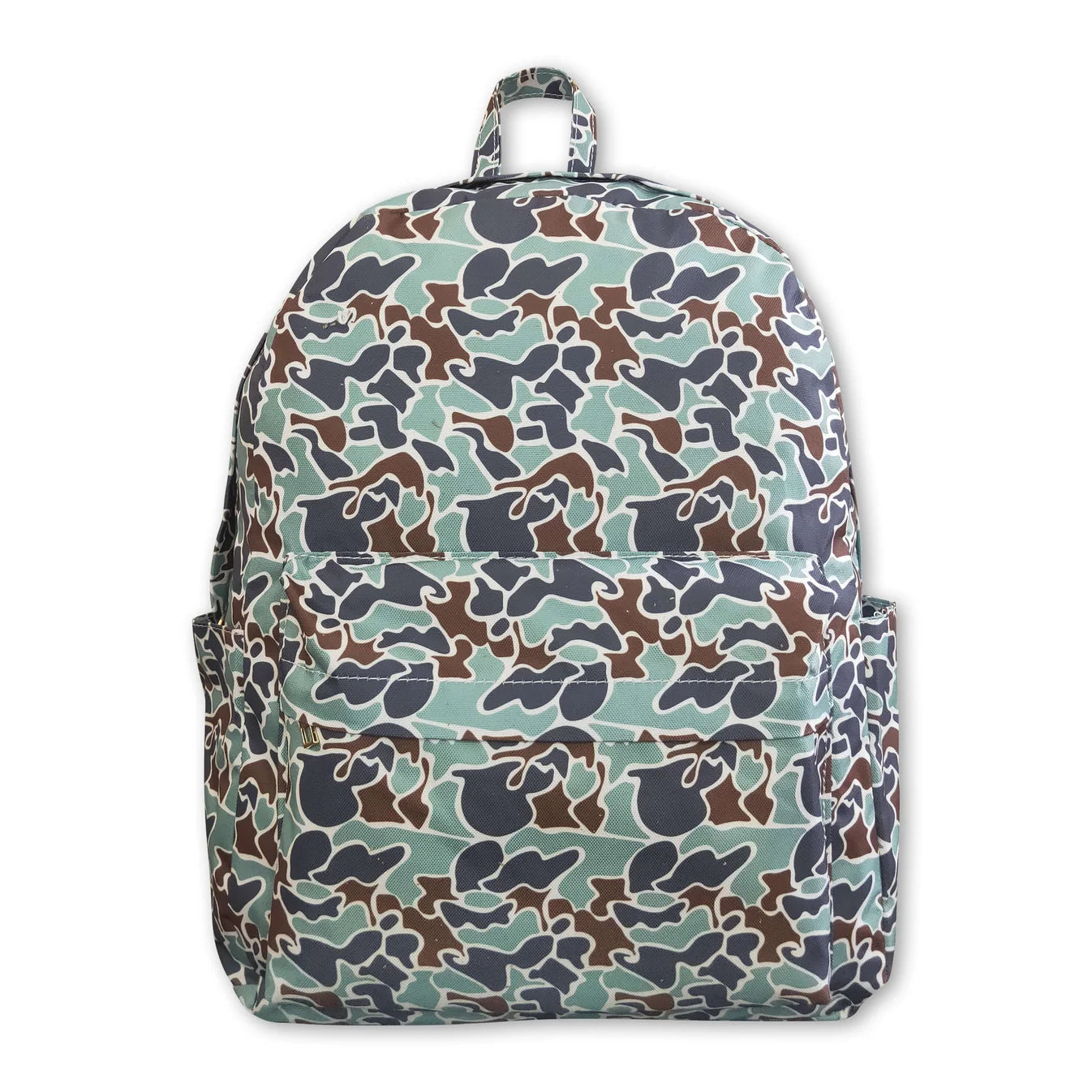 Mint brown camo kids boys hunting backpack